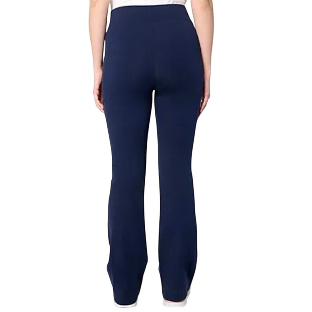 QVC Denim&Co Reg Yoga Stretch Lightly Boot Pant w/Pockets Brown NWOT Size XS - Picture 2 of 8